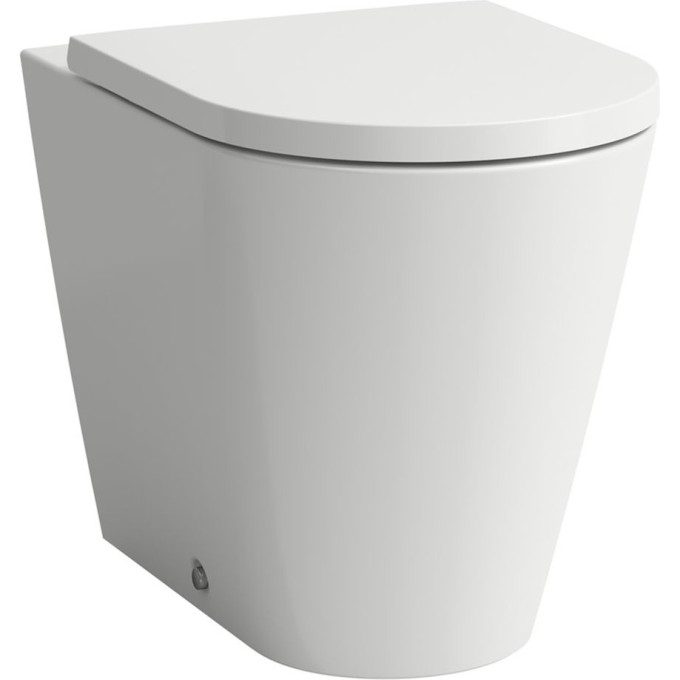 Напольный унитаз LAUFEN KARTELL BY безободковый 8.2333.7.000.000.1
